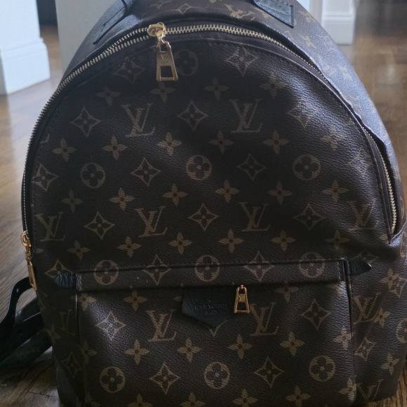 Louis Vuitton Brown Monogram Men's Backpack - Picture 4 of 7